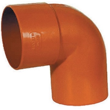 CURVA CHIUSA 87° PVC ROSSO...