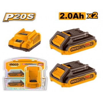 KIT 2 BATTERIE +...