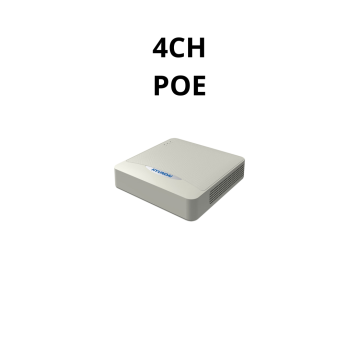 NVR IP poe a 4 canali 4 MP...