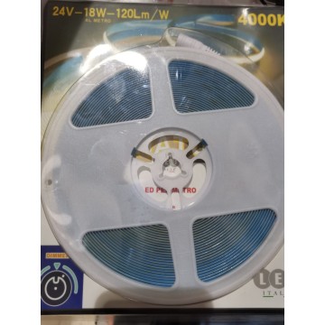 strisce led 24v 18w al mt...