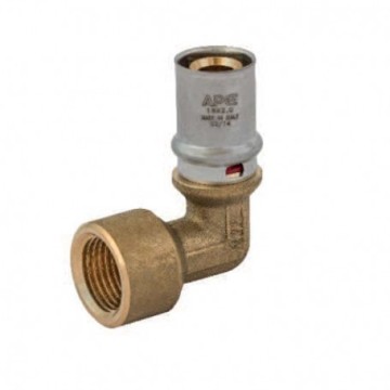 Gomito Femmina 1/2" x Ø16...